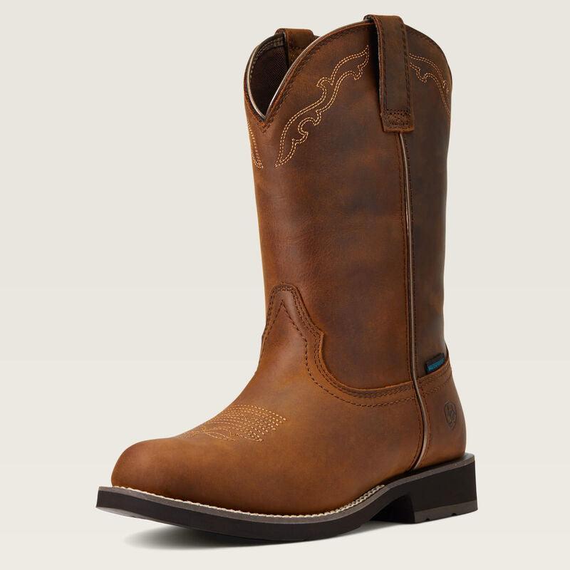 Men's western boots round toe sale