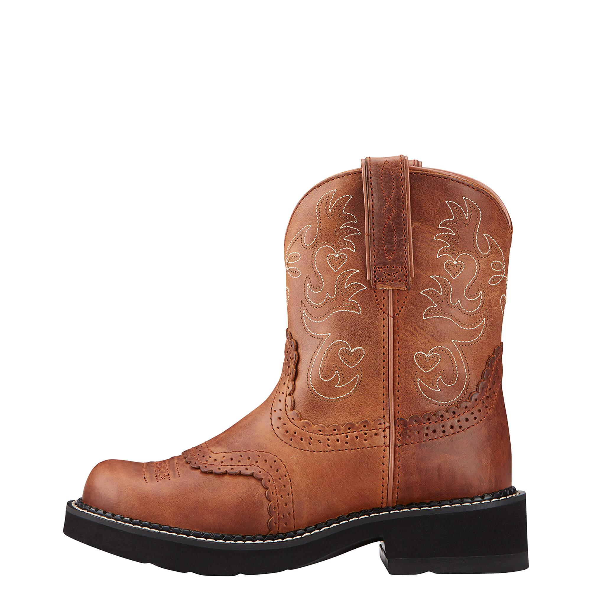 Ariat heritage R toe western boot for ladies