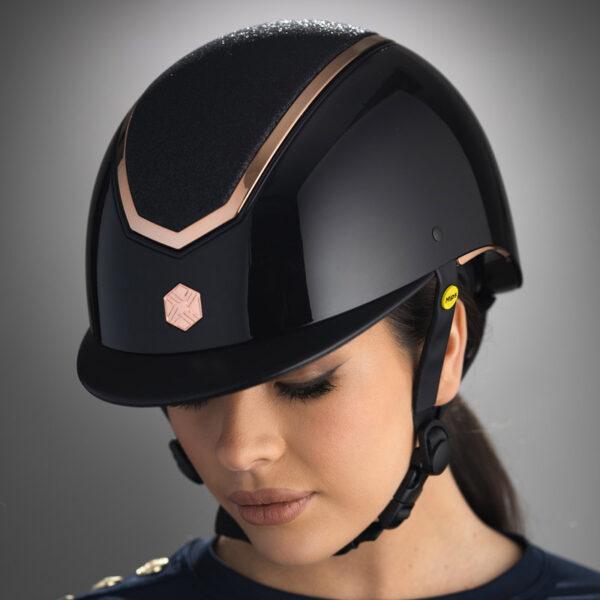 EQX by Charles Owen Kylo wide peak helmet