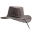 American hat makers Gorge | Leder-Cowboyhut für Herren mit Lederhutband