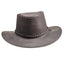 American hat makers Gorge | Leder-Cowboyhut für Herren mit Lederhutband