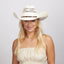 American hat makers Montana | Dames strocowgirlhoed met westerse hoedenband