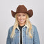 American hat makers Cattleman | Chapeau de cow-girl en feutre avec bandeau de chapeau western