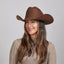 American Hat Makers Cattleman | Cowgirlhut aus Filz für Damen mit Westernhutband