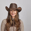 American hat makers Hollywood | Leder-Cowgirlhut für Damen