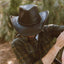 American Hat makers Hollywood | Herren-Cowboyhut aus Leder