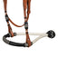 Pool's bicolor bosal set with horsehair mecate reins