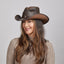 American hat makers occidentaux | Chapeau de cowgirl en cuir américain pour femme