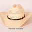 American hat makers bandeau de chapeau rivet