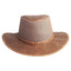 American hat makers Gorge | Leder-Cowboyhut für Herren mit Lederhutband