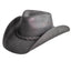 American hat makers Hollywood | Mens Leather Cowboy Hat