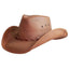 American Hat makers Hollywood | Herren-Cowboyhut aus Leder