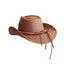 American Hat makers Hollywood | Herren-Cowboyhut aus Leder