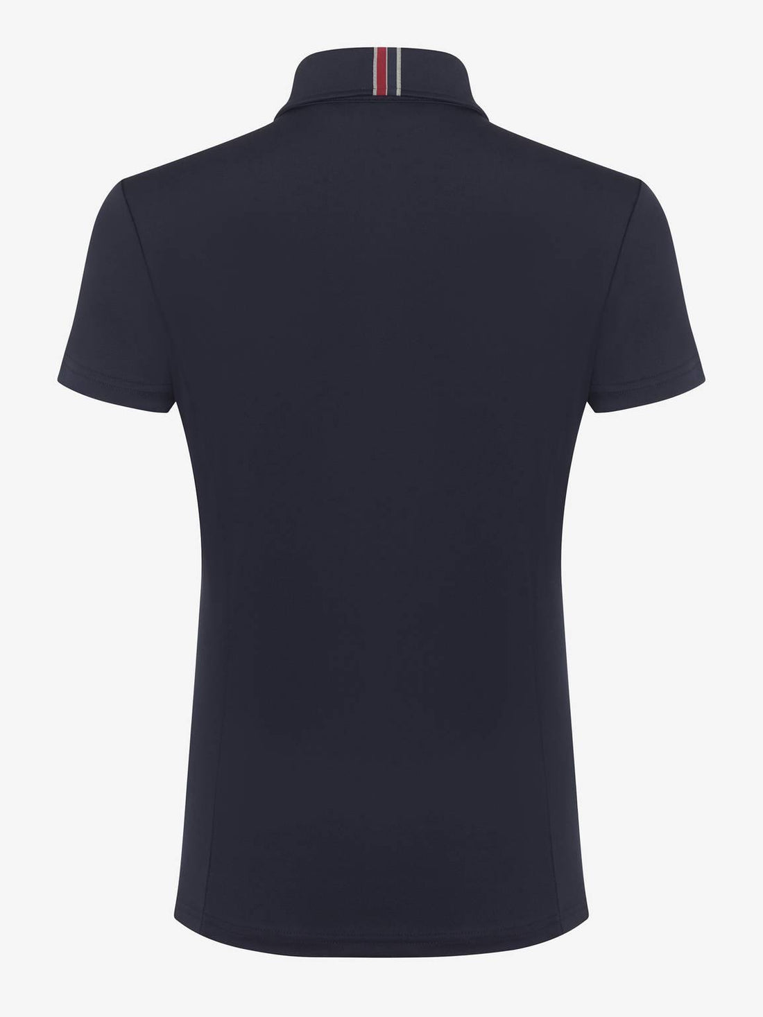 Black polo shirt with blue clearance horse